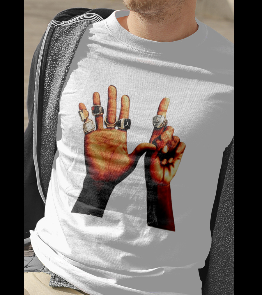 Carlos Alcaraz Championship Rings NBA Jordan Rolex Iconic Hands T-Shirt