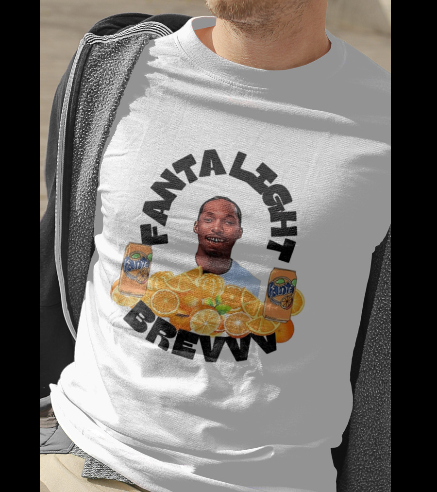 Fanta Light Brev Meme Orange Slices Cans T-Shirt