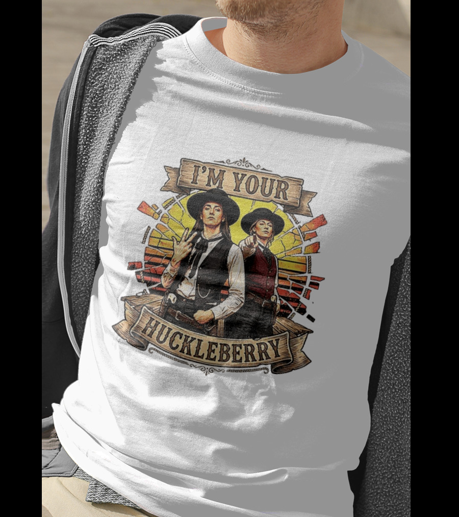 I'm Your Huckleberry Sophie Cunningham Cowgirl Indiana Fever Basketball Western T-Shirt