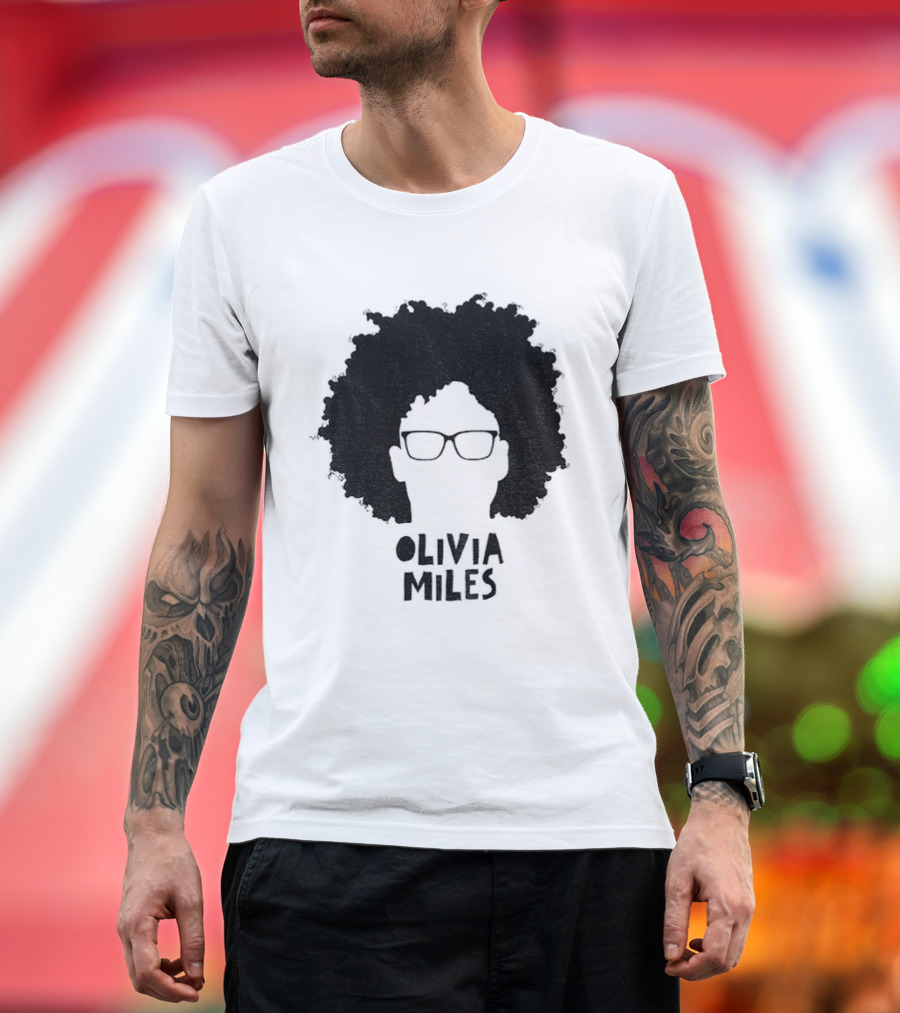 Olivia Miles Afro Glasses Icon WNBA Minnesota Lynx 2026 T-Shirt