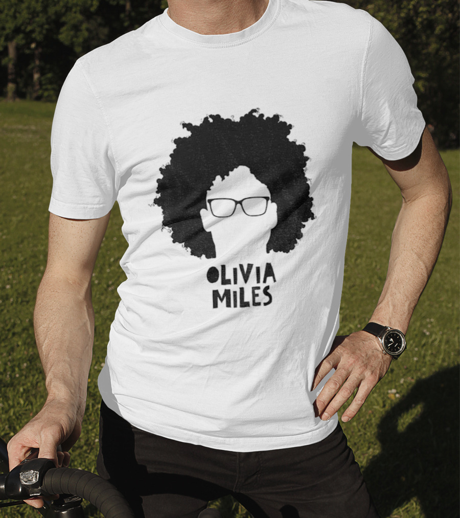Olivia Miles Afro Glasses Icon WNBA Minnesota Lynx 2026 T-Shirt