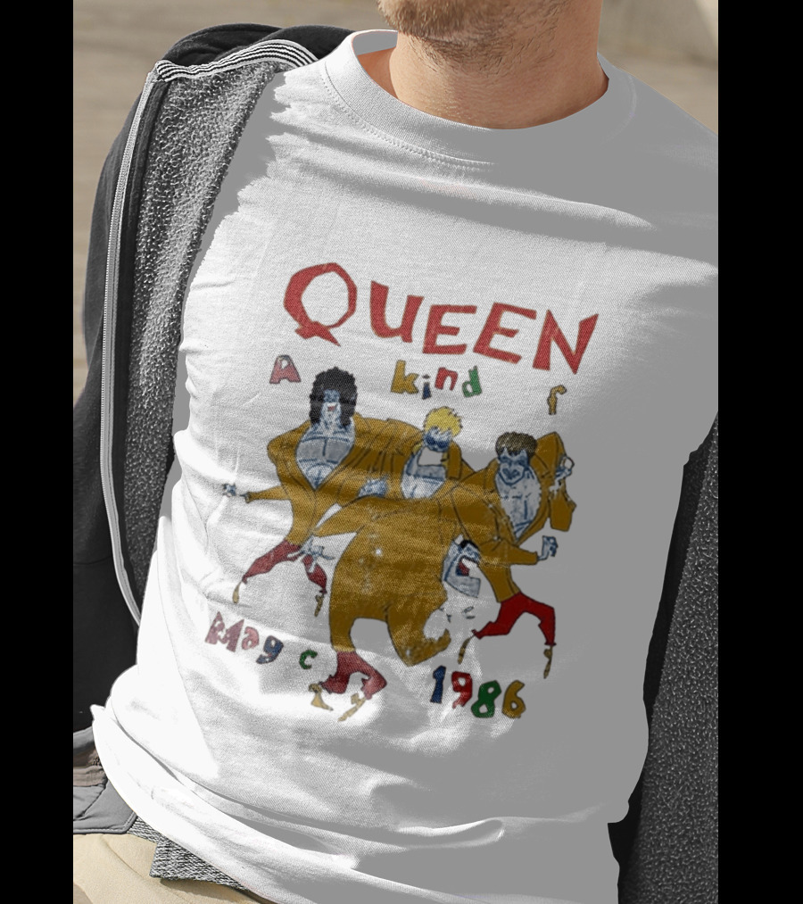 Queen A Kind Of Magic Tour 1986 Anniversary T-Shirt