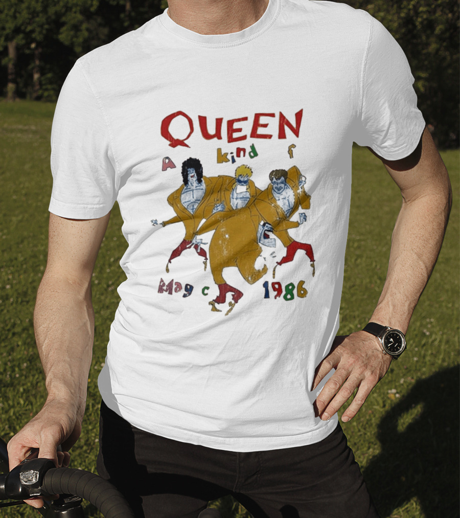 Queen A Kind Of Magic Tour 1986 Anniversary T-Shirt