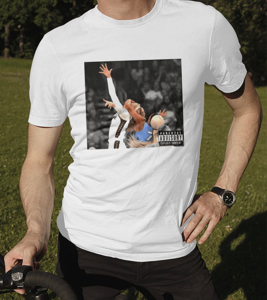 Stand With Sophie Parental Advisory Sophie Cunningham Vs DiJonai WNBA Moment T-Shirt