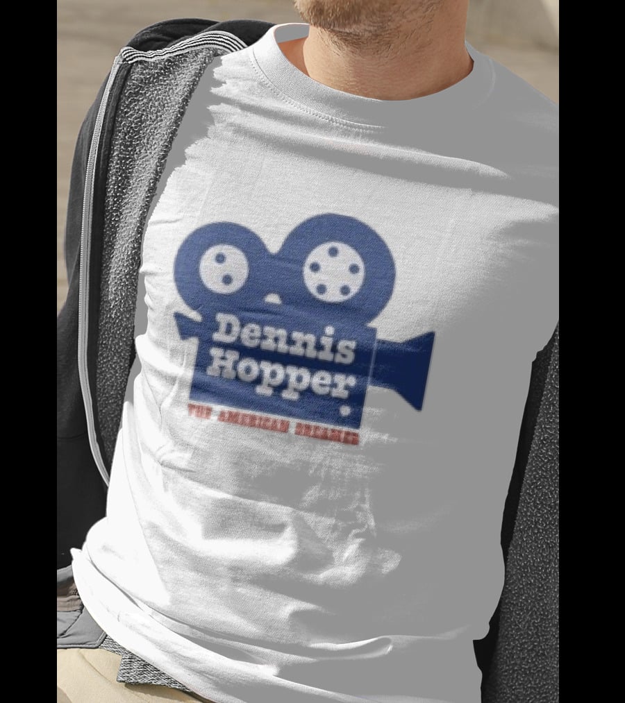 Dennis Hopper The American Dreamer Movie Camera T-Shirt