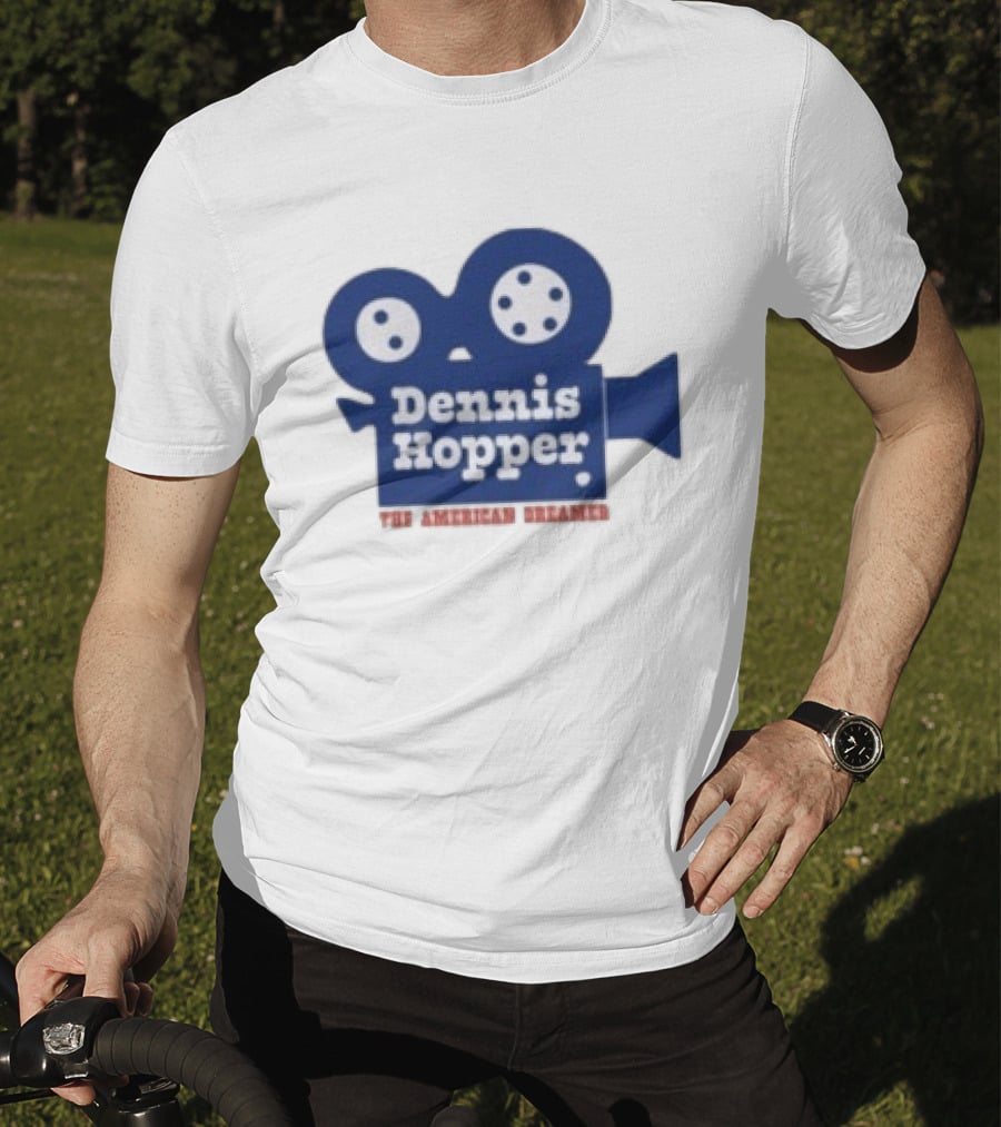 Dennis Hopper The American Dreamer Movie Camera T-Shirt