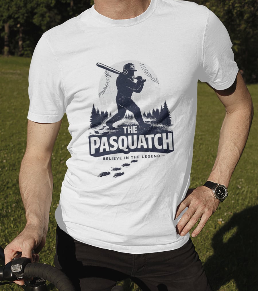 The Pasquatch Believe In The Legend Bigfoot MLB Kansas City Royals T-Shirt