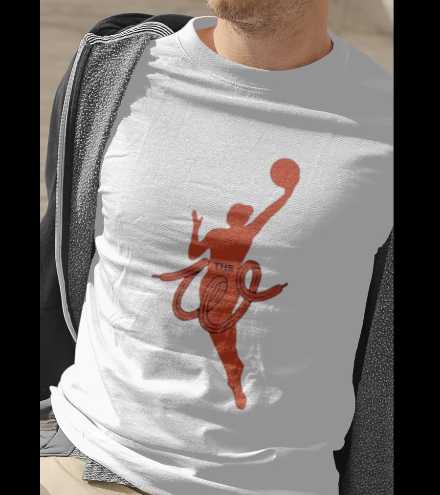 WNBA Round21 Cream Thirty W Wins Strength The W Basketball T-Shirt