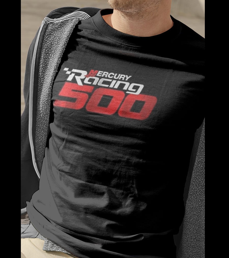 Mercury Racing 500 High Performance Speedboat Racing Men's T-Shirt
