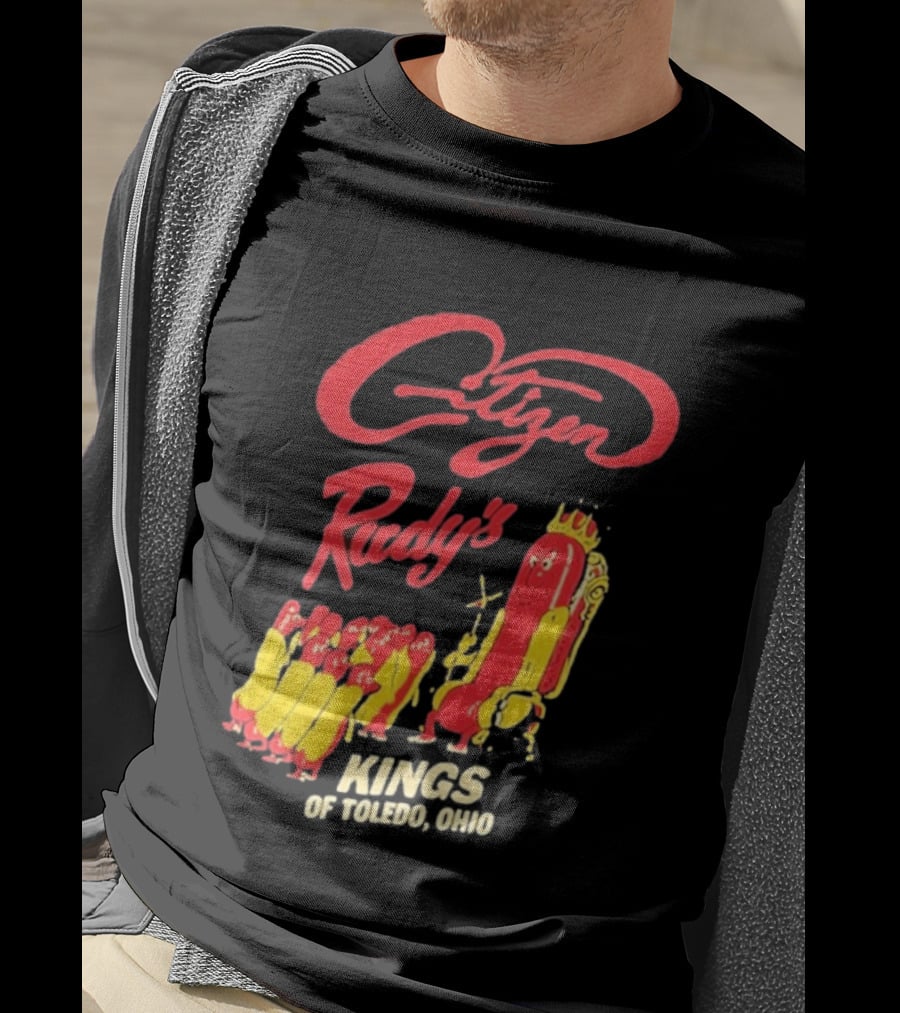 Citizen Rudy's Kings Of Toledo Ohio Hot Dogs T-Shirt