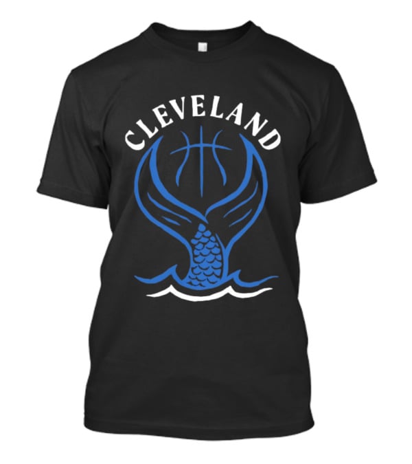 Cleveland Basketball Waves Women's Team Aquatic Spirit T-Shirt