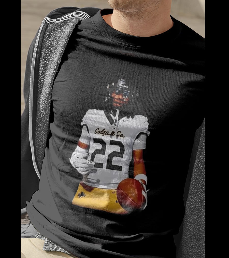 Colquitt County Packers Sean Ethan 22 Football Jersey Player Image T-Shirt