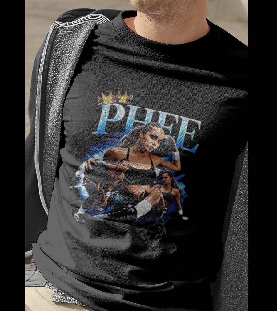 Napheesa Collier Phee WNBA Star With Crown Basketball T-Shirt