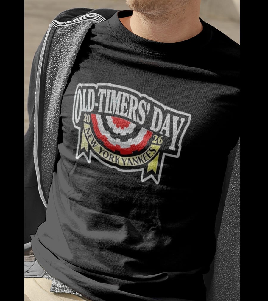 New York Yankees 2026 Old Timers' Day Celebration Event T-Shirt