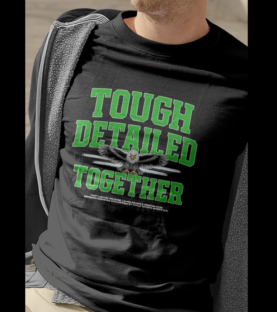 Philadelphia Eagles Tough Detailed Together Jalen Hurts T-Shirt