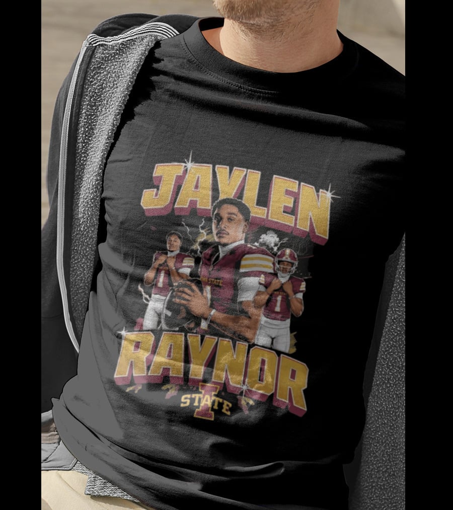 Jaylen Raynor Iowa State Football Quarterback T-Shirt