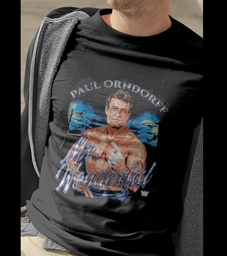 Paul Orndorff Mr. Wonderful WWE Wrestling Legend T-Shirt