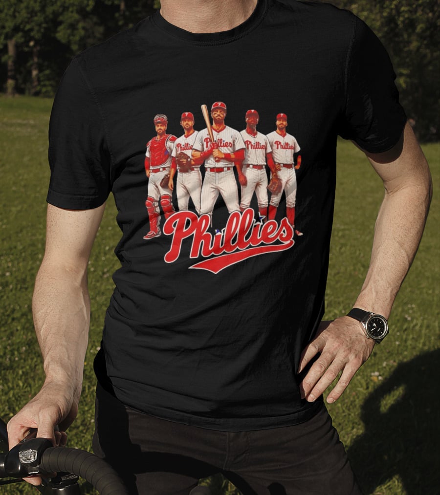 Philadelphia Phillies Field Of Dreams 2026 Team Roster Lineup T-Shirt
