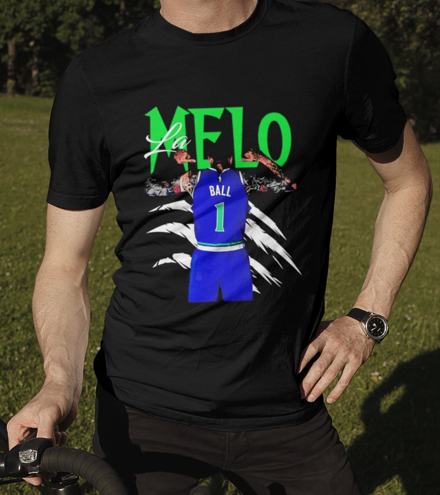 LaMelo Ball Timberwolves NBA Number 1 Jersey T-Shirt