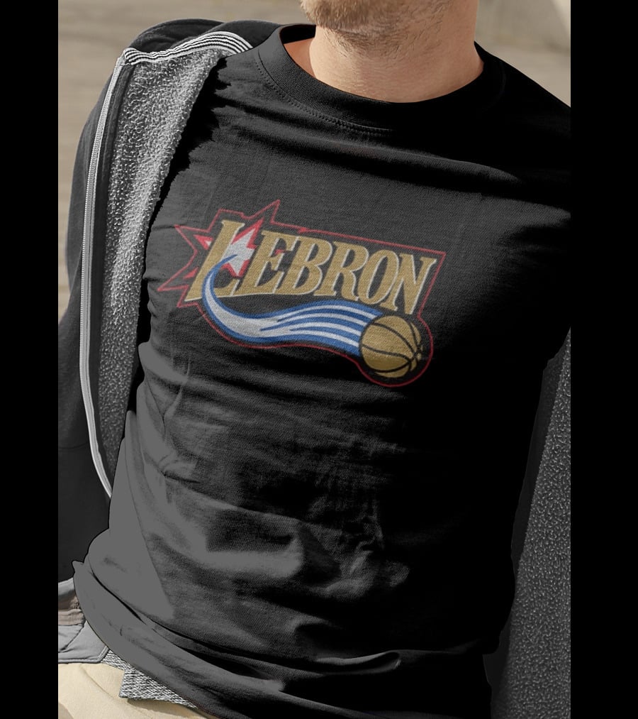 Lebron James 76ers Star Basketball T-Shirt