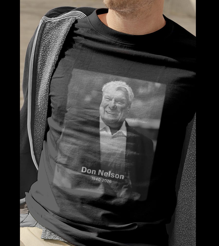 Don Nelson 1940 2026 Basketball Legend Memorial T-Shirt