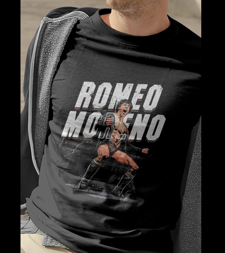 Romeo Moreno Dynamic NXT Superstar Wrestling Persona T-Shirt