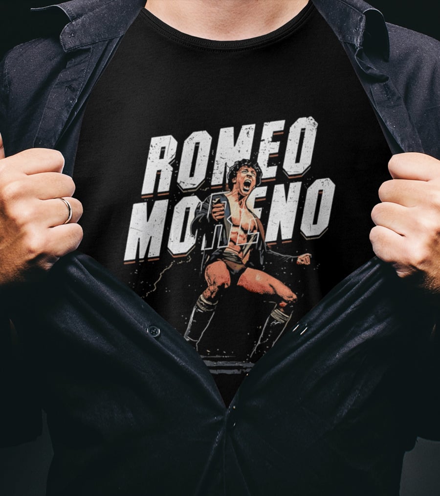 Romeo Moreno Dynamic NXT Superstar Wrestling Persona T-Shirt