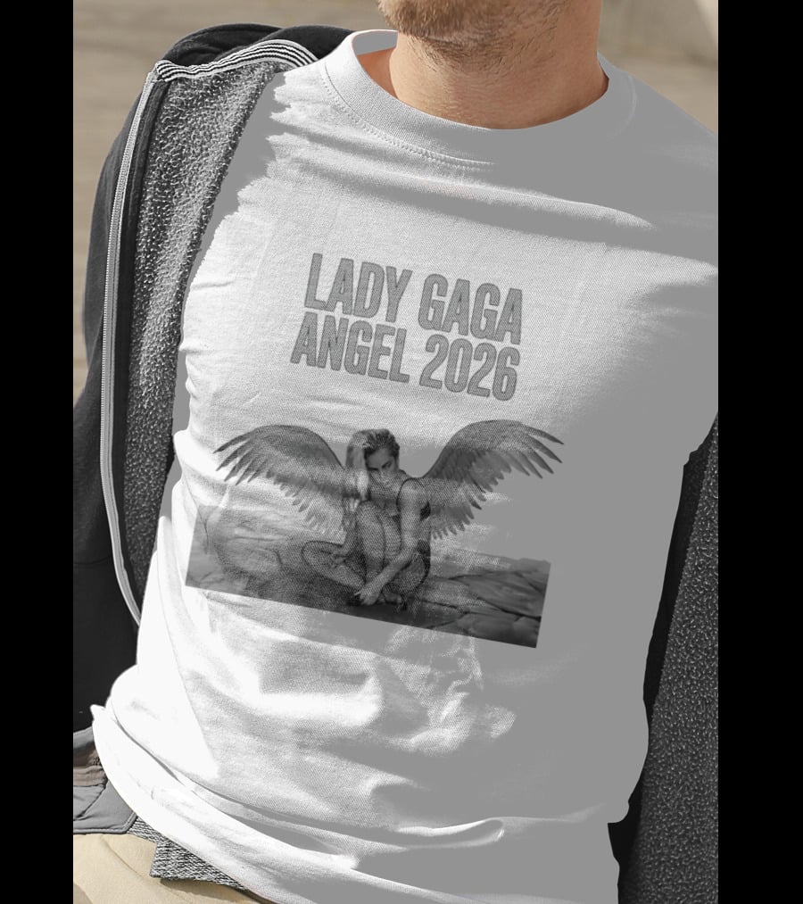 LADY GAGA ANGEL 2026 Winged T-Shirt