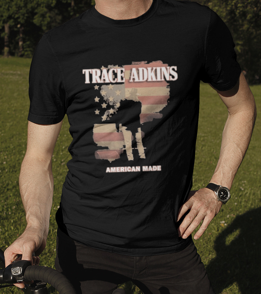 Trace Adkins American Made USA Flag Stars And Stripes T-Shirt