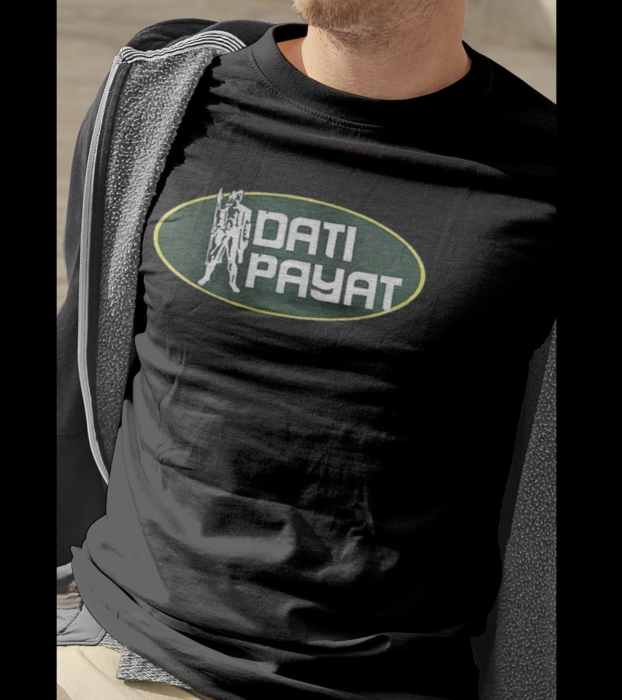 Warrior Dati Payat Bold Font Strength Oval T-Shirt