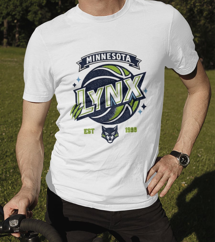 Minnesota Lynx Basketball Est 1999 Classic Team T-Shirt