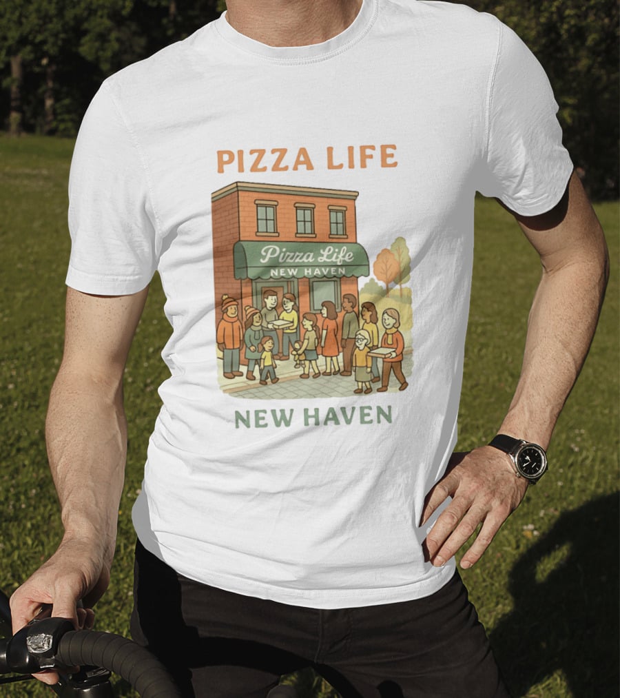 Pizza Life New Haven Family Gathering At Pizzeria T-Shirt