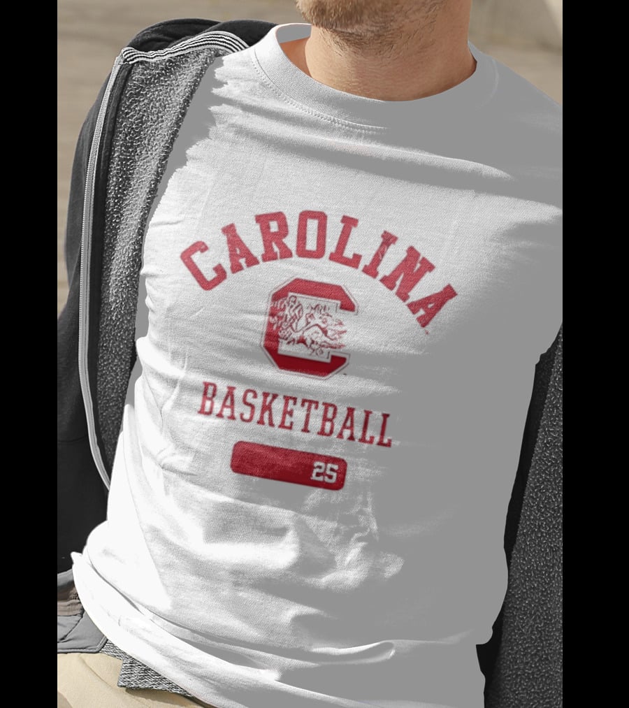 Carolina Basketball 25 South Carolina Gamecocks Raven Johnson T-Shirt