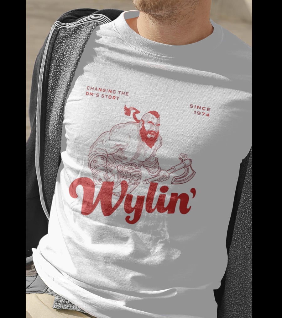 Changing The DM's Story Wylin' Barbarian Since 1974 T-Shirt