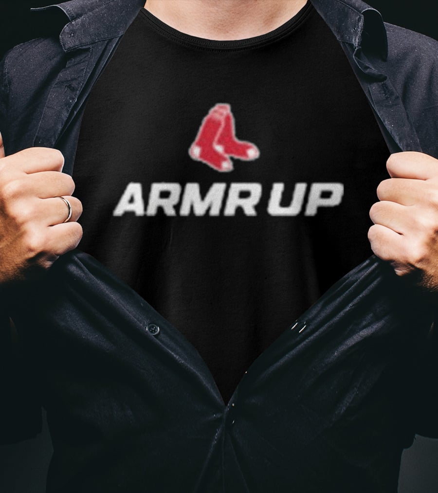 Boston Red Sox Armr Up Clear Prepared Focused Resilient T-Shirt