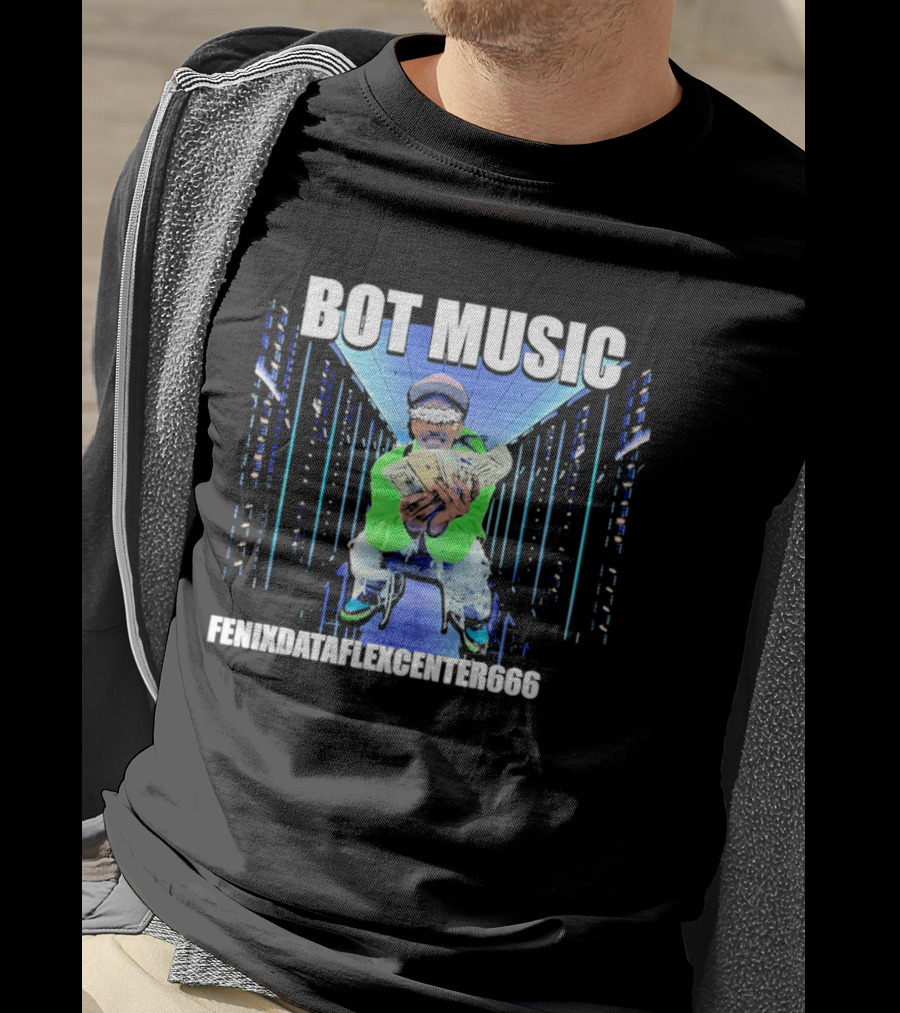 Bot Music Fenixdataflexcenter666 Cash Server Room T-Shirt