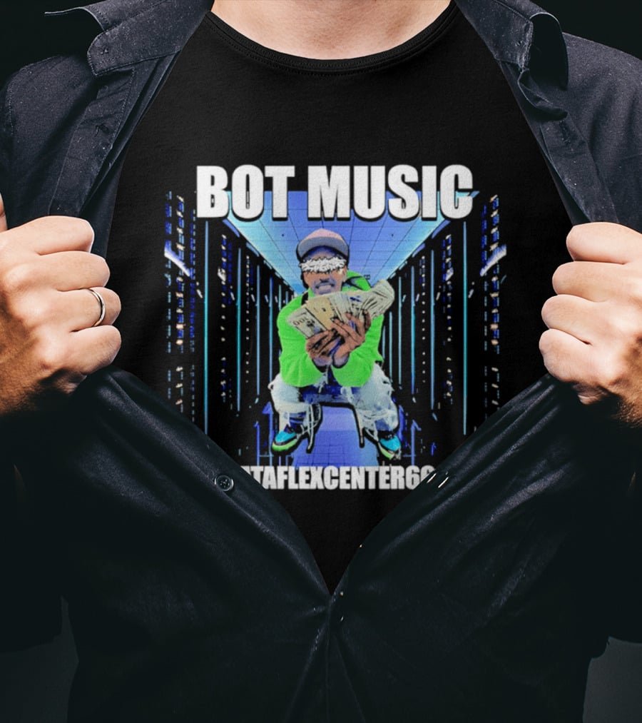 Bot Music Fenixdataflexcenter666 Cash Server Room T-Shirt