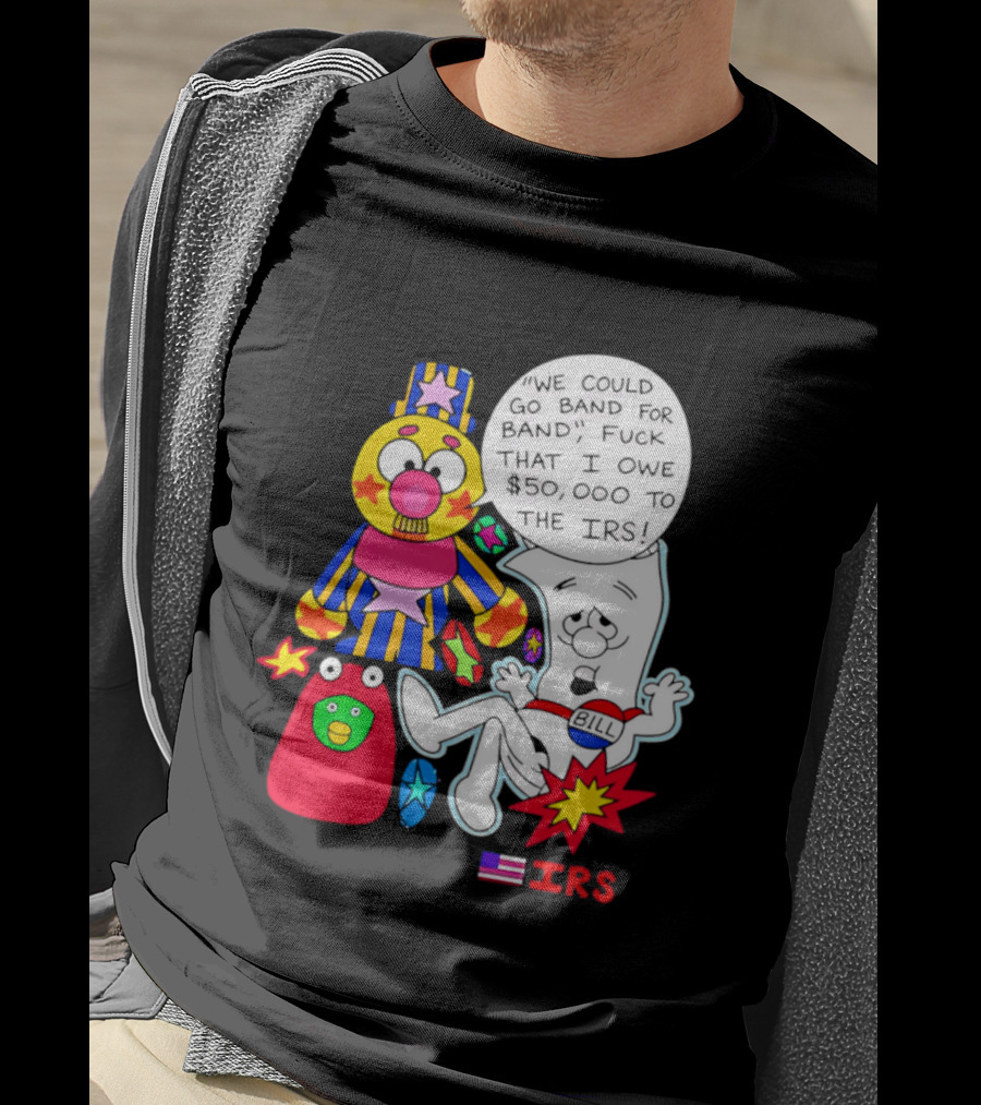 I'm Just A Bill IRS Debt Schoolhouse Rock Clown And Starburst T-Shirt