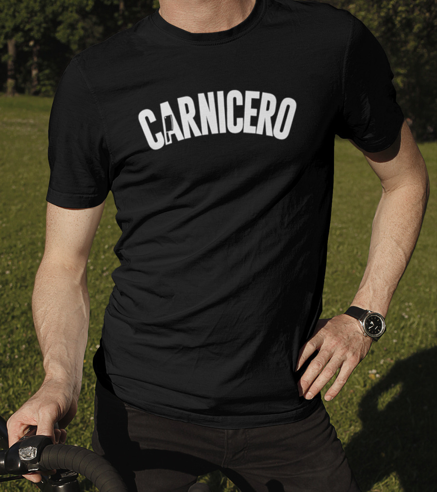 Carnicero Arched Meat Cleaver Butcher Knife T-Shirt