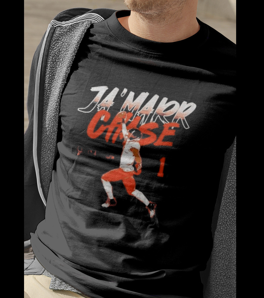 Cincinnati Bengals Ja'Marr Chase One Handed Catch 1 Receiver T-Shirt