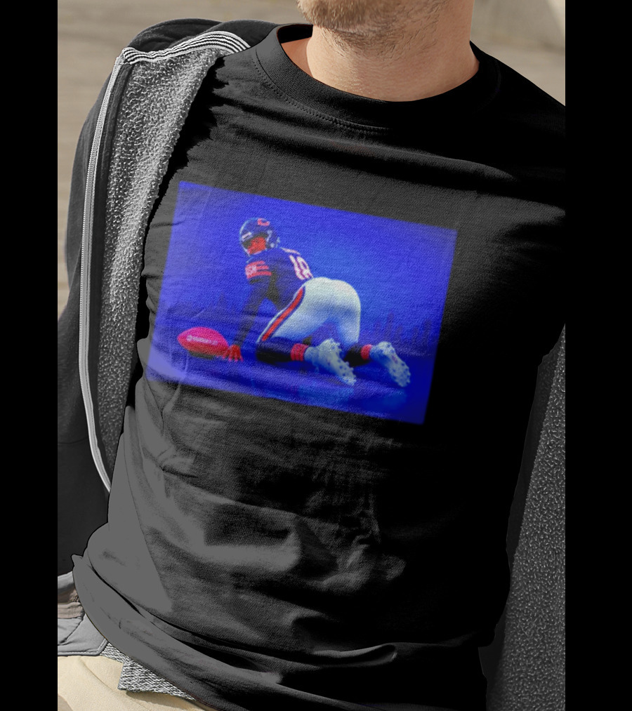 Caleb Williams Madden 27 Chicago Bears Football Sports Game T-Shirt