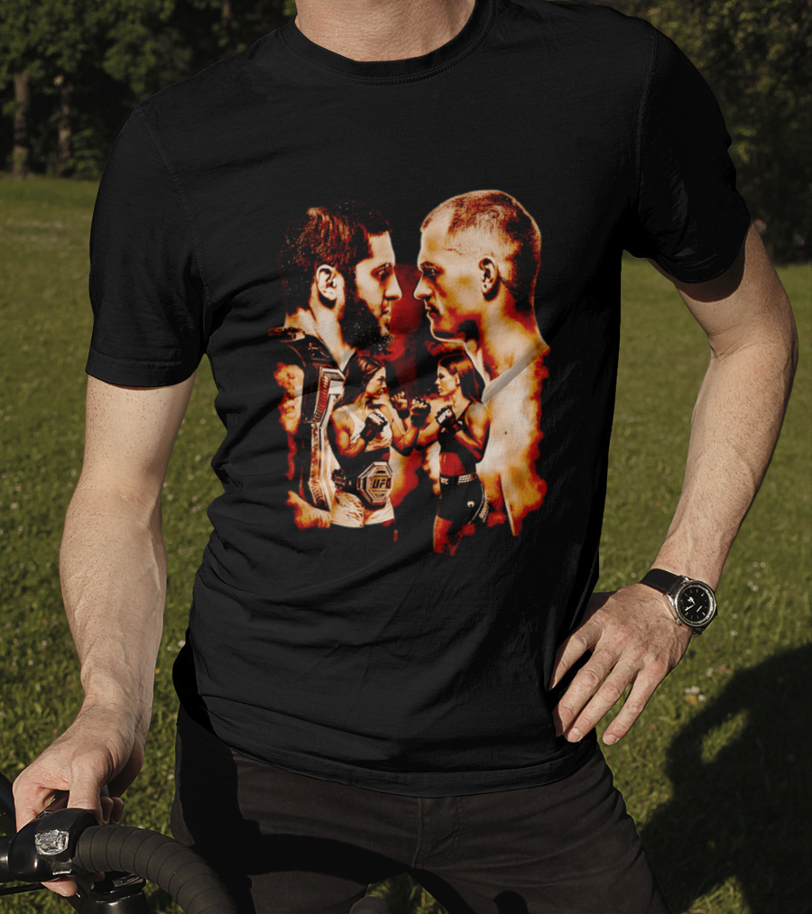 UFC 330 Matchup Islam Makhachev Vs Alexander Volkanovski Face Off T-Shirt