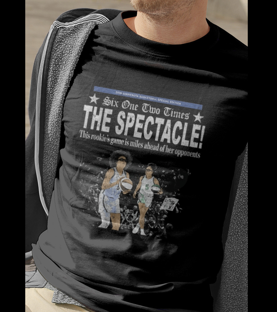 Six One Two Times 2026 Minnesota Basketball Special Edition The Spectacle Rookie's Game Miles Ahead T-Shirt