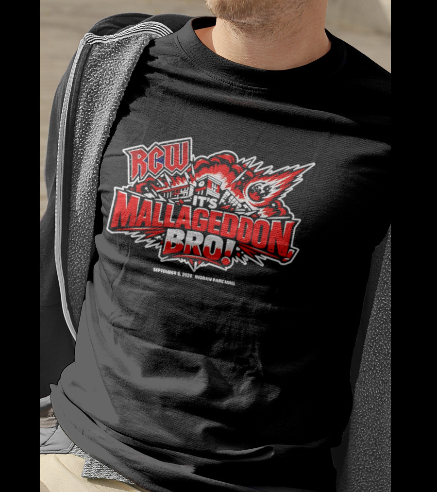 RCW Mallageddon Bro September 5 2026 Ingram Park Mall Explosion Event T-Shirt
