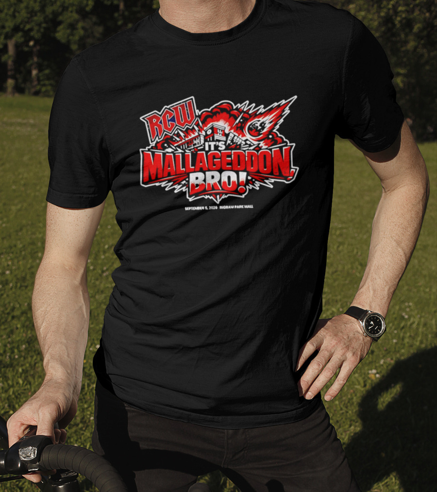 RCW Mallageddon Bro September 5 2026 Ingram Park Mall Explosion Event T-Shirt