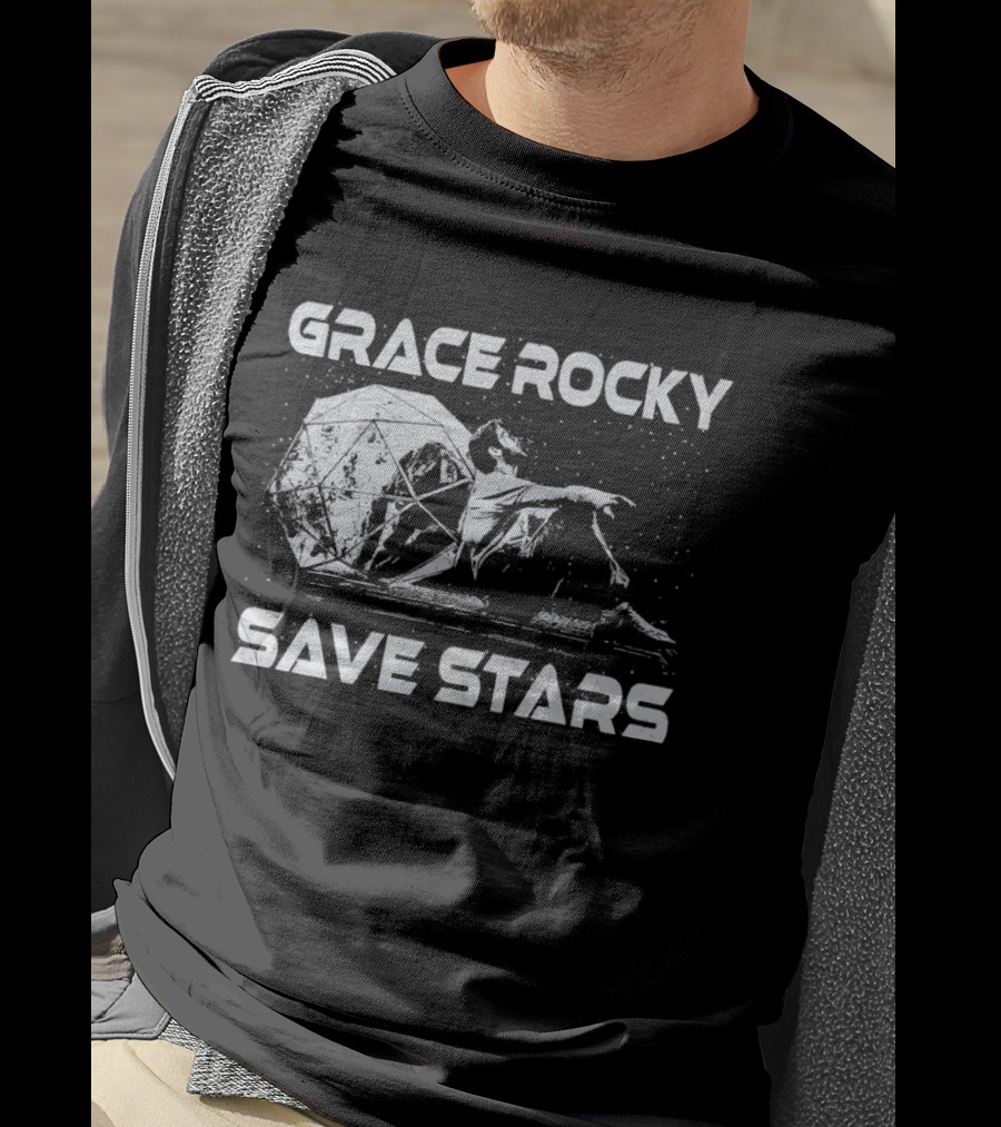 Grace Rocky Project Hail Mary Save Stars T-Shirt