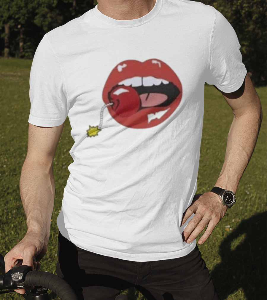 Argylle Aidan Wilde Cherry Lips Bomb T-Shirt