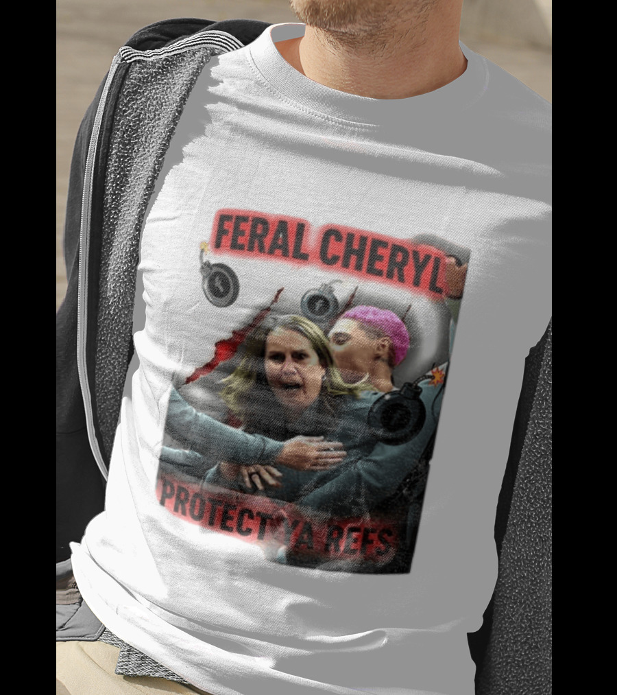 Feral Cheryl Protect Ya Refs Basketball T-Shirt