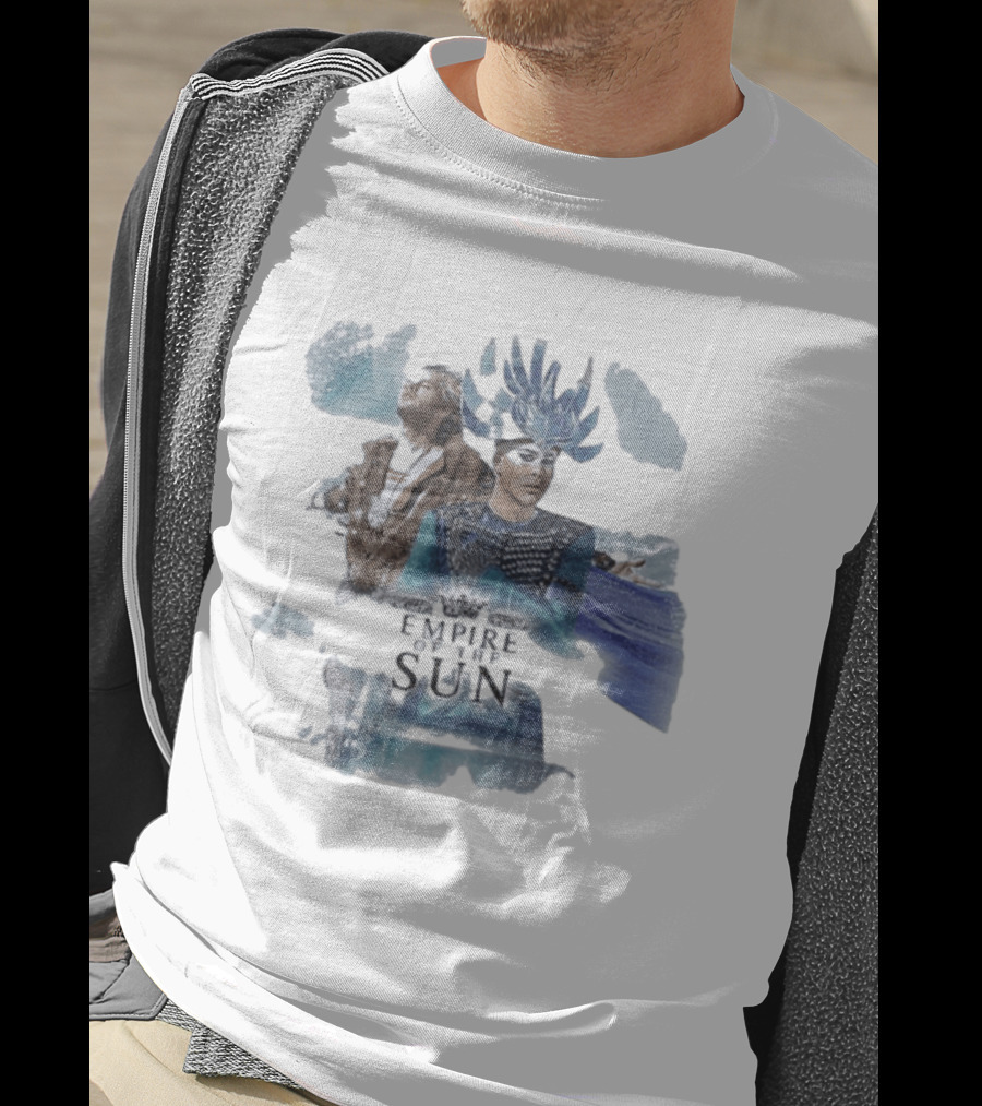 Empire Of The Sun White Ice On The Dune Duo Visual T-Shirt