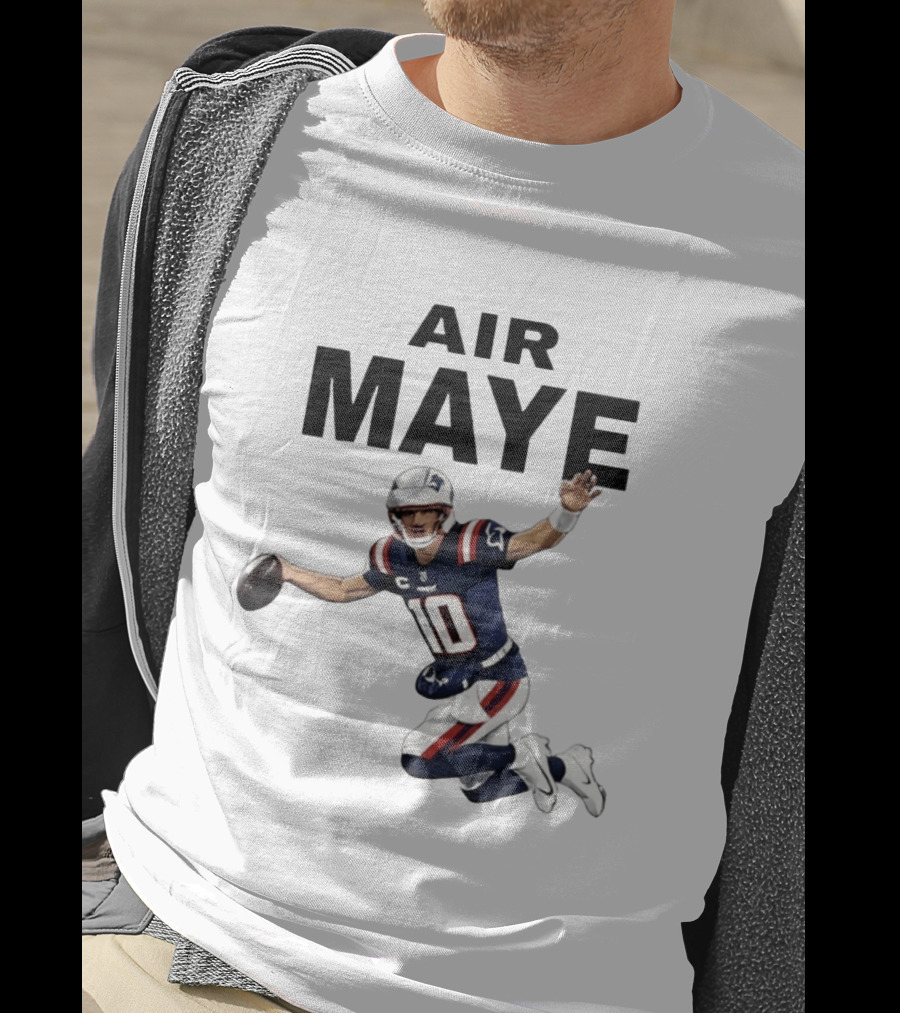 New England Football Air Maye Quarterback Number 10 T-Shirt
